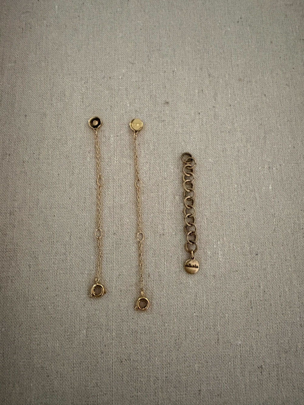 Stella & Dot Delicate Gold Chain Extenders